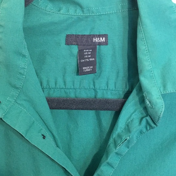H y M button down shirts  size M - Picture 3 of 6